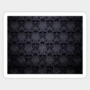 Dark Patterned Background Sticker